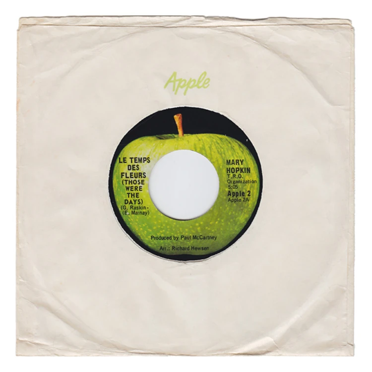 Le Temps Des Fleurs / Turn Turn Turn, 45.APPLE2.5.1