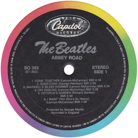 LP.APP383.13.1, Retro Rainbow Columbia