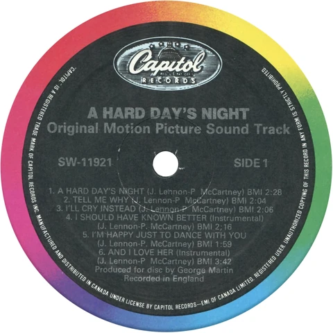 LP.11921.14.1, Retro Rainbow (Cinram)
