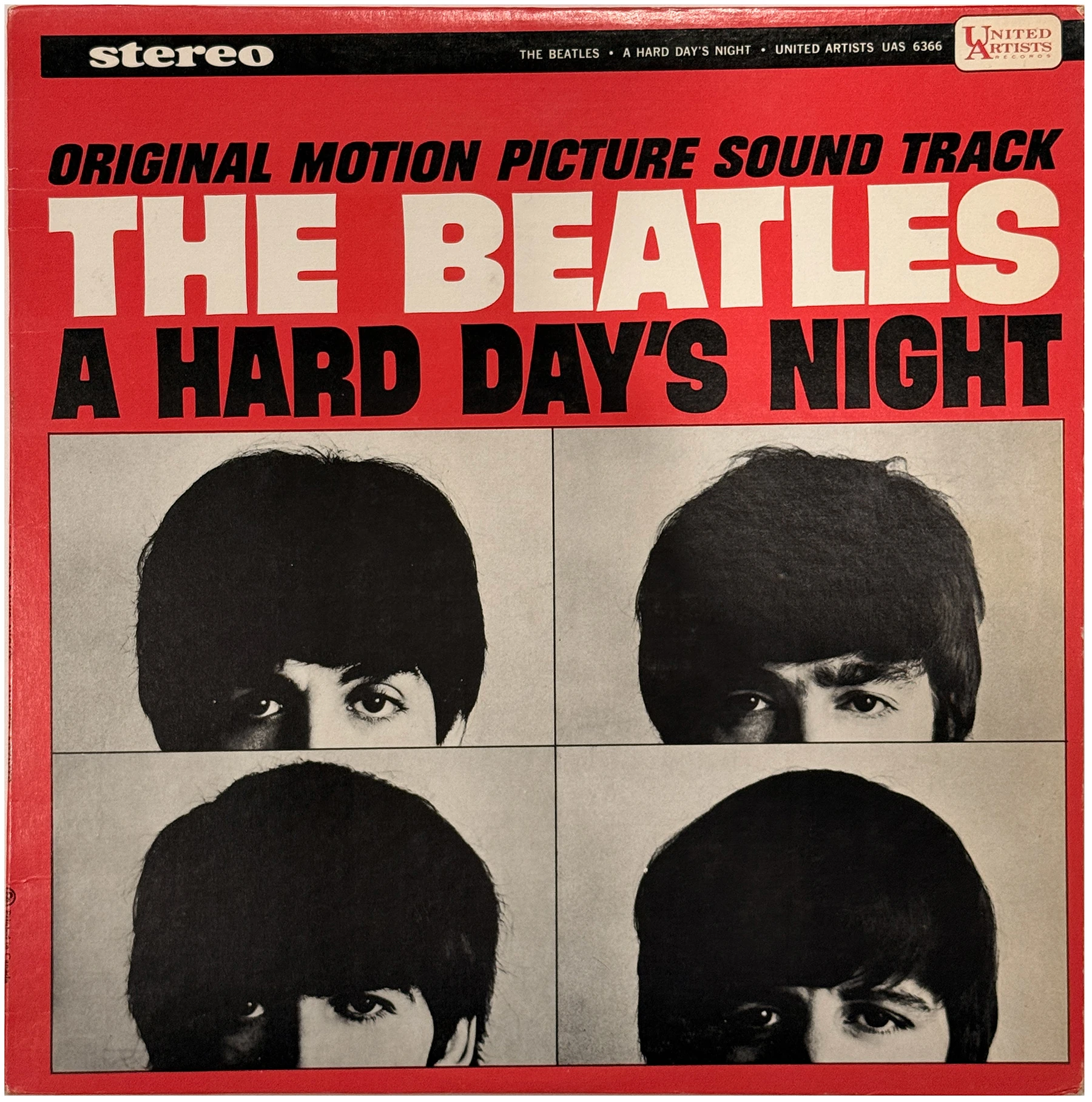 A Hard Day's Night (US Format), LP.6366.UA3.1