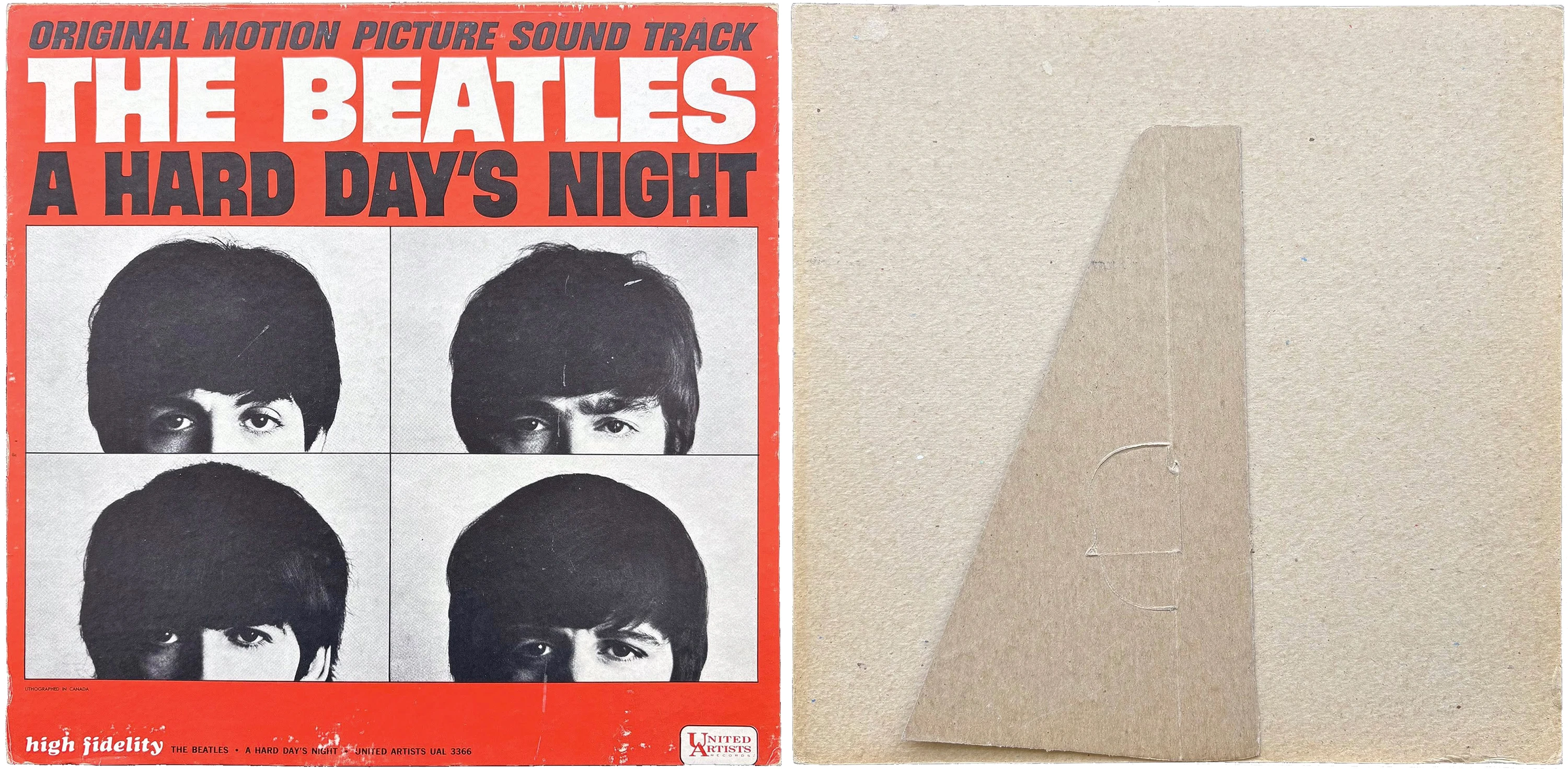 A Hard Day's Night (US Format), LP.3366.UA1.1