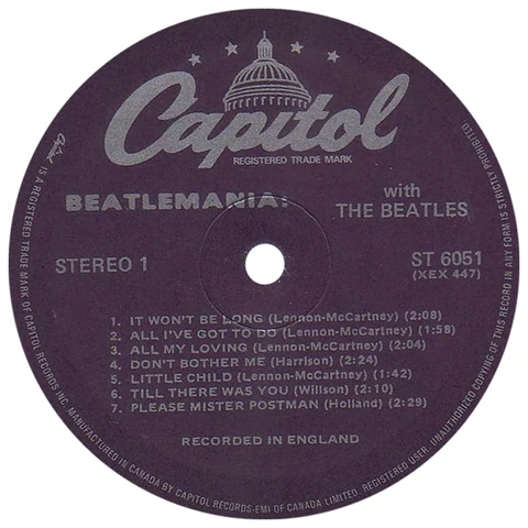 LP.6051.9.1, Violet, 1re génération (Cinram)