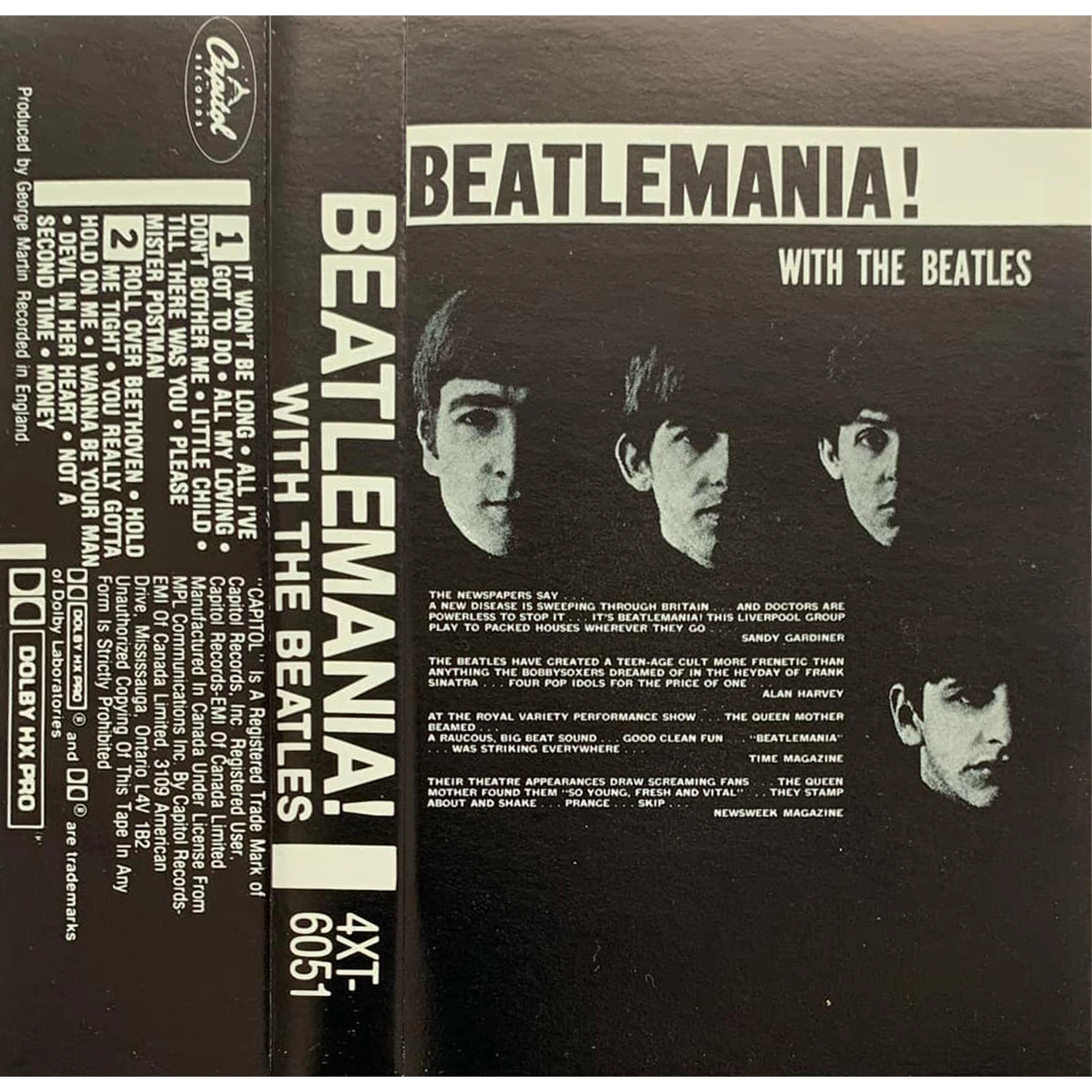 Beatlemania! With The Beatles, K7.6051.6.2