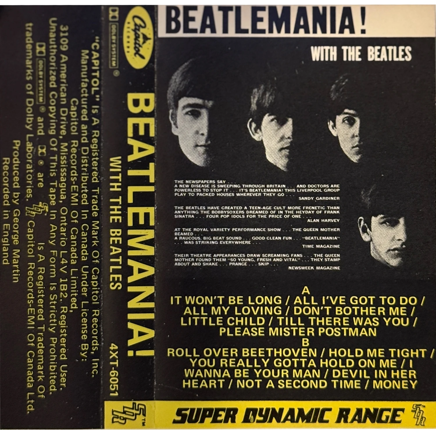 Beatlemania! With The Beatles, K7.6051.4A.2