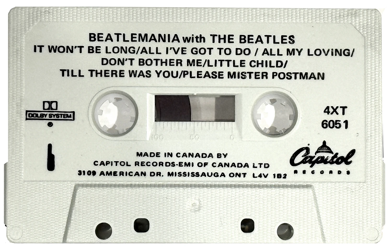 Beatlemania! With The Beatles, K7.6051.6.2