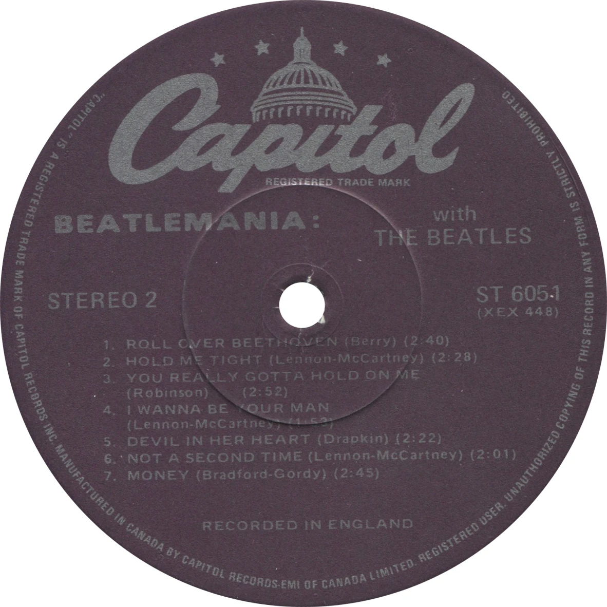 Beatlemania! With The Beatles, LP.6051.10.1