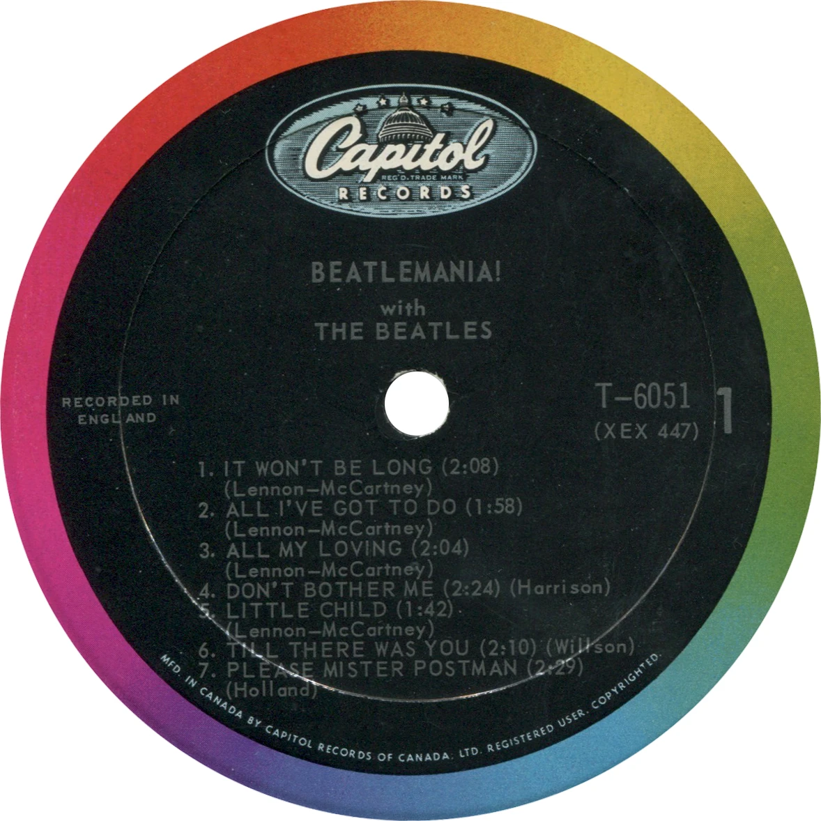 Beatlemania! With The Beatles, LP.6051.1.1