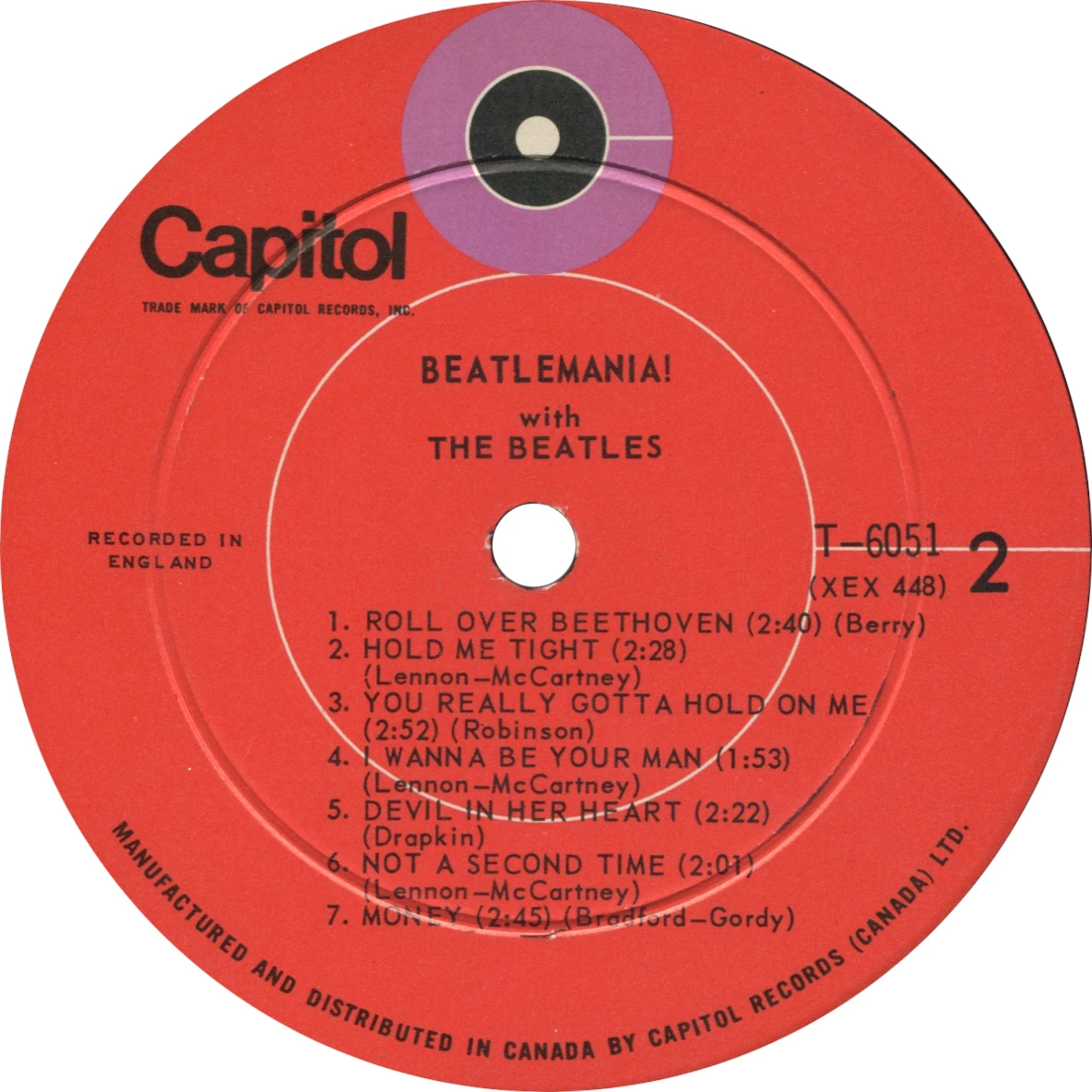 Beatlemania! With The Beatles, LP.6051.5.1