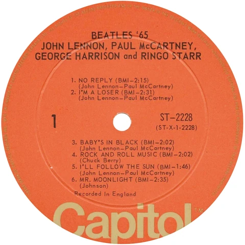LP.2228.6.1, Orange 1st gen. (RCA)