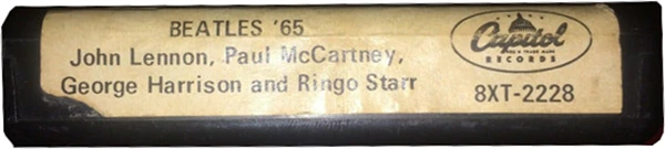 Beatles'65, 8T.2228.2B.1, white bottom edge title label, 8XT-2228
