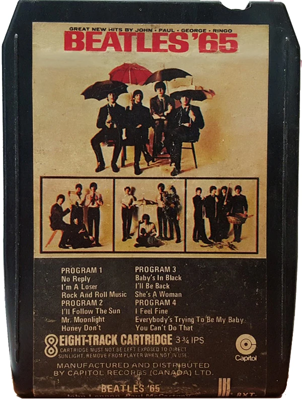 Beatles'65, 8T.2228.3.1, black slick, second copy