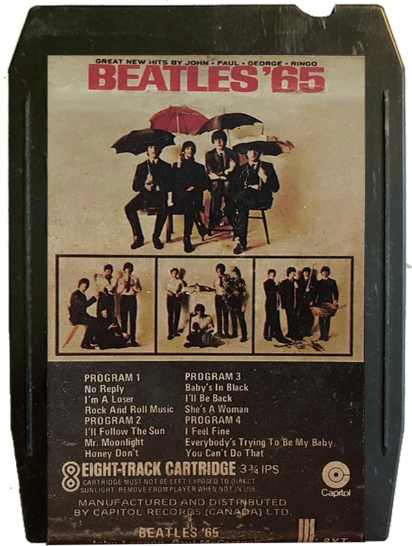 Beatles'65, 8T.2228.4.1, black Lear Jet shell with Canadian black slick, front