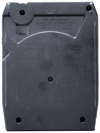 Beatles'65, 8T.2228.4.2, Lear Jet shell back with recessed area and markings