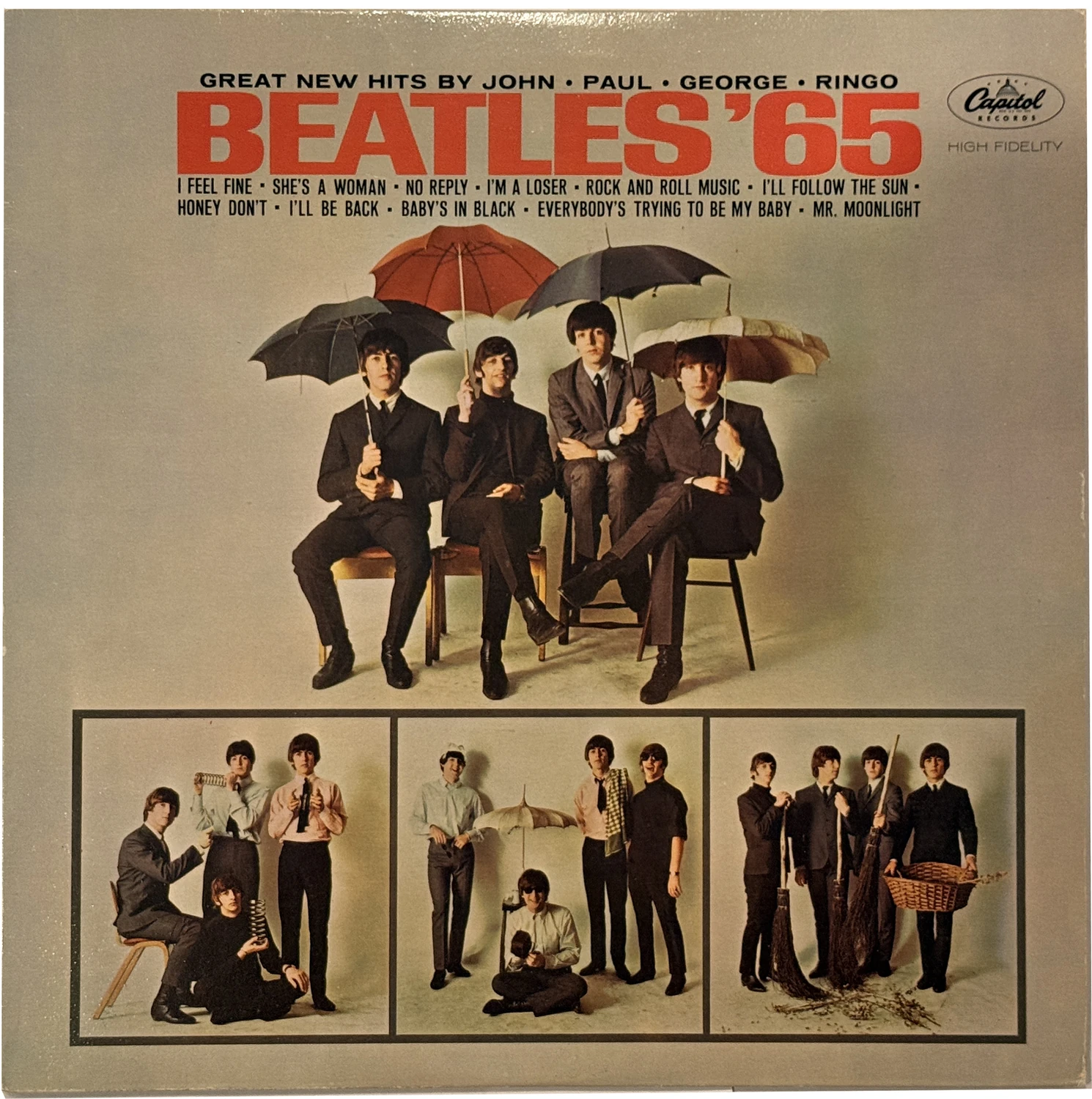 Beatles'65, LP.2228.13.1, front cover