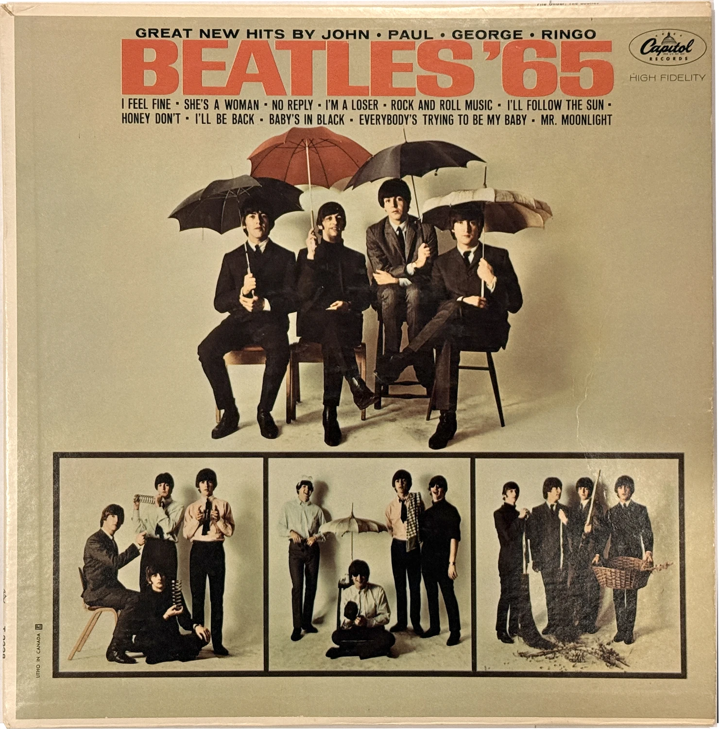 Beatles'65, LP.2228.1.4, hybrid copy, front cover