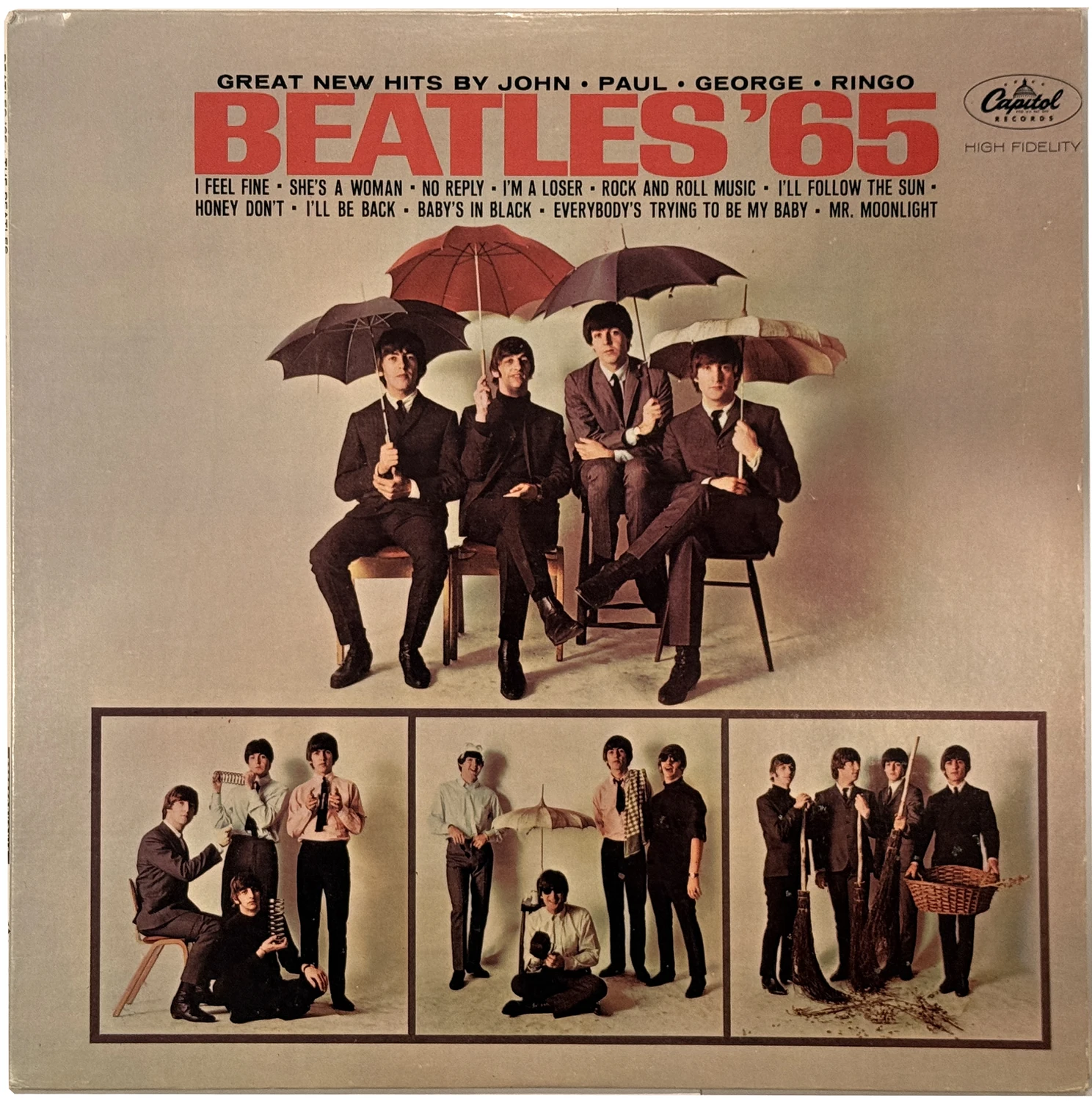 Beatles'65, LP.2228.7.2, front cover