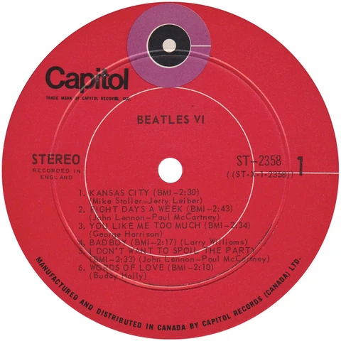 LP.2358.5.1, Red Target (RCA)