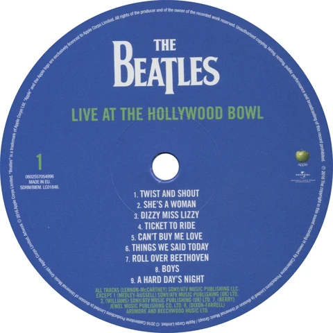 LP.5705499.UNI.1, Soundtrack from the 2016 film.