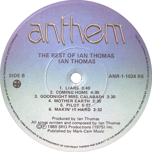 Long Tall Sally, LP.6063.XP.1