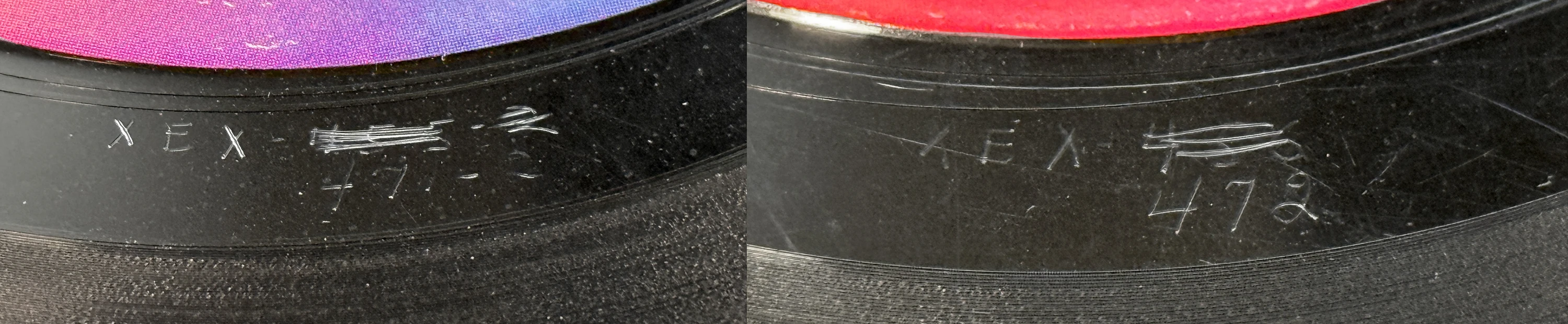 Long Tall Sally, LP.6063.1.2, matrix stamp detail