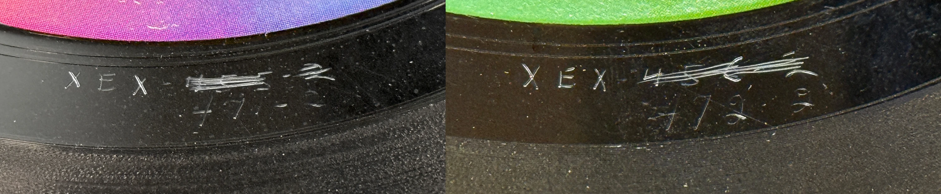 Long Tall Sally, LP.6063.1.4, matrix stamp detail