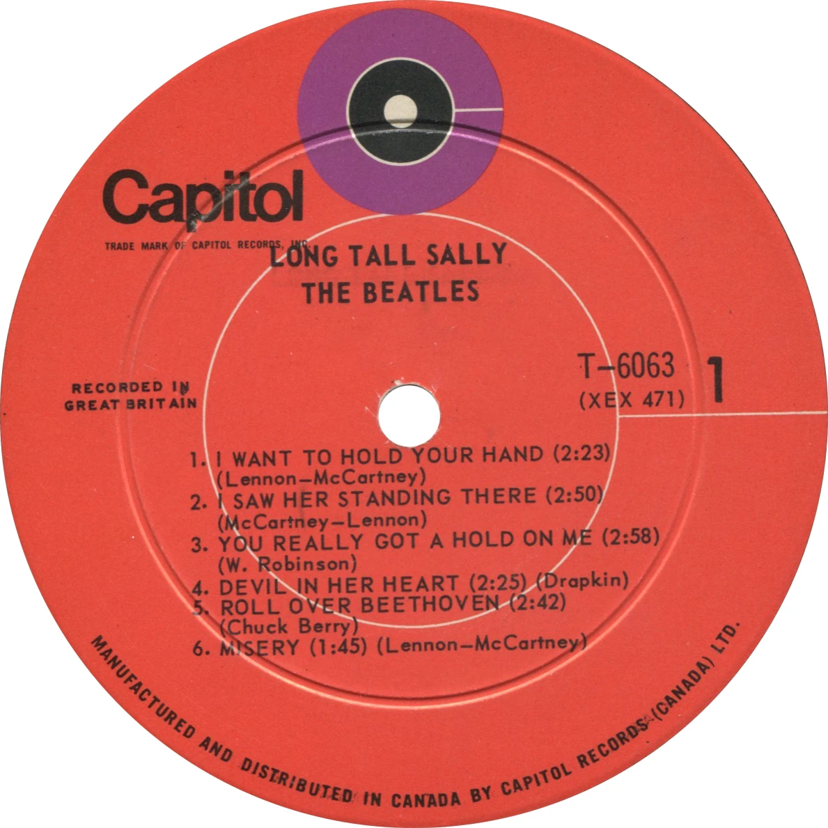Long Tall Sally, LP.6063.5.1
