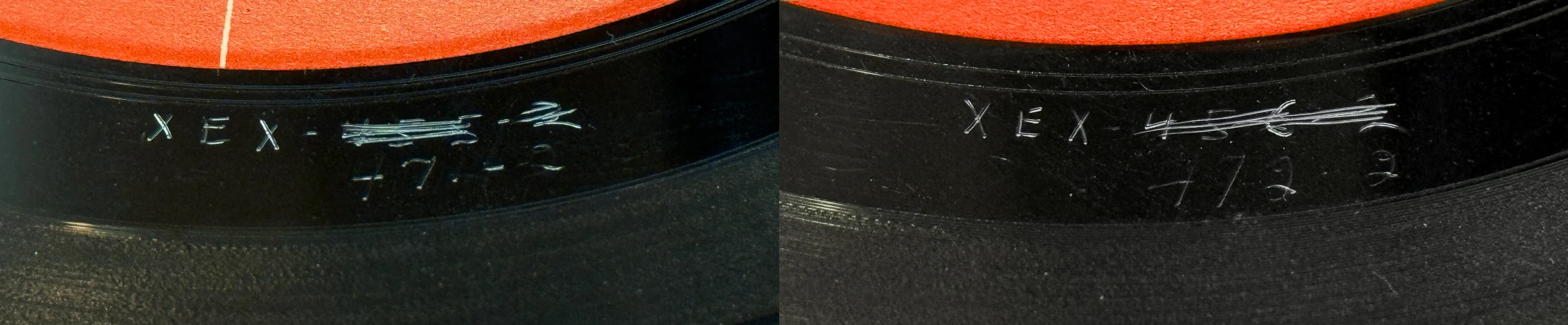 Long Tall Sally, LP.6063.5.1, détail du numéro de matrice