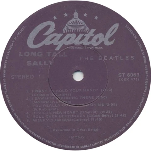 LP.6063.10.1, Violet, 2e génération (Capitol)