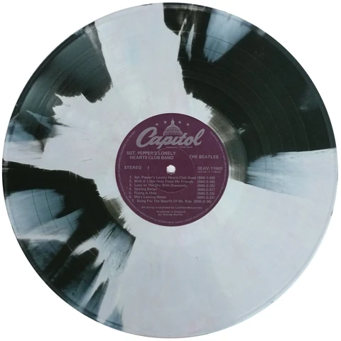 LP.2653.XP.1, Sgt Pepper's, Experimental B&W splash 1