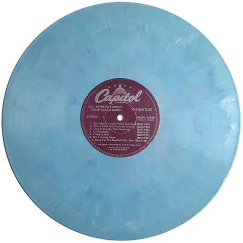 LP.2653.XP.2, Sgt Pepper's, Experimental Bl/Gr Marble