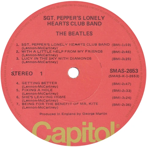 LP.2653.8.1, Orange 3rd gen. (Capitol)