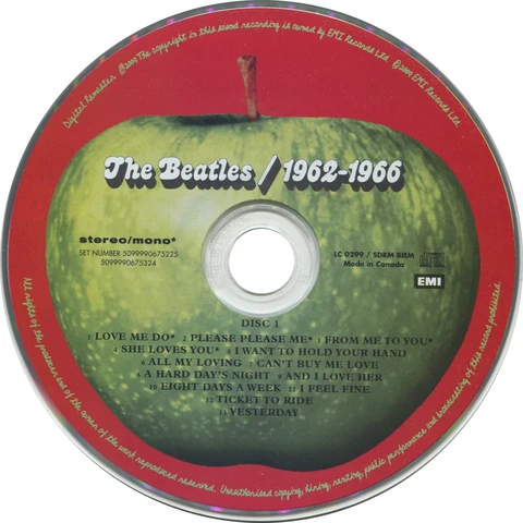 CD.06752.6.1, Cinram pressing