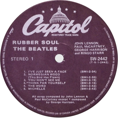 LP.2442.9.1, Purple 1st gen. (Cinram)