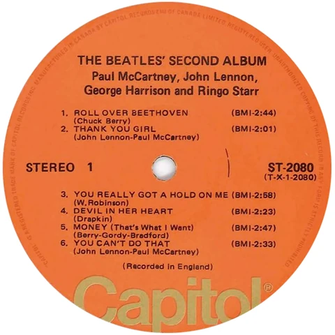 LP.2080.8.1, Orange 3rd gen. (Capitol)