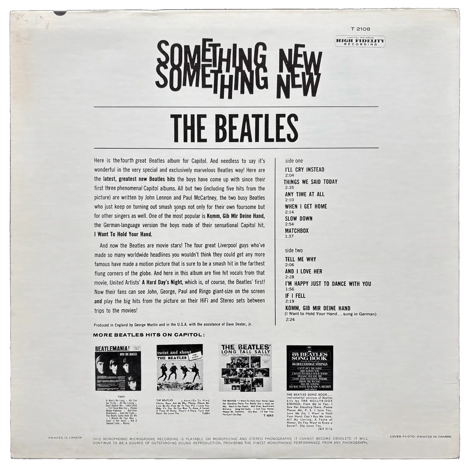 Something New, LP.2108.1.3, étiquette B