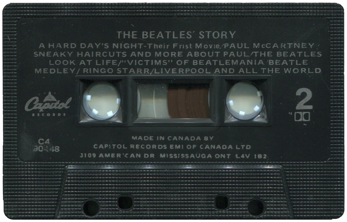 The Beatles' Story, K7.2222.7B.1, black shell, programme 2