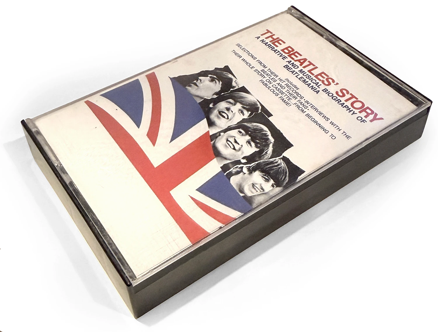 The Beatles' Story, K7.2222.7B.1, black back jewel case