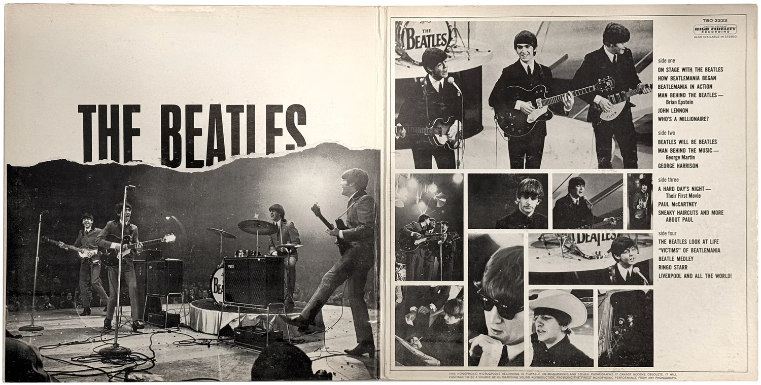 The Beatles' Story, LP.2222.2.1, gatefold, inside