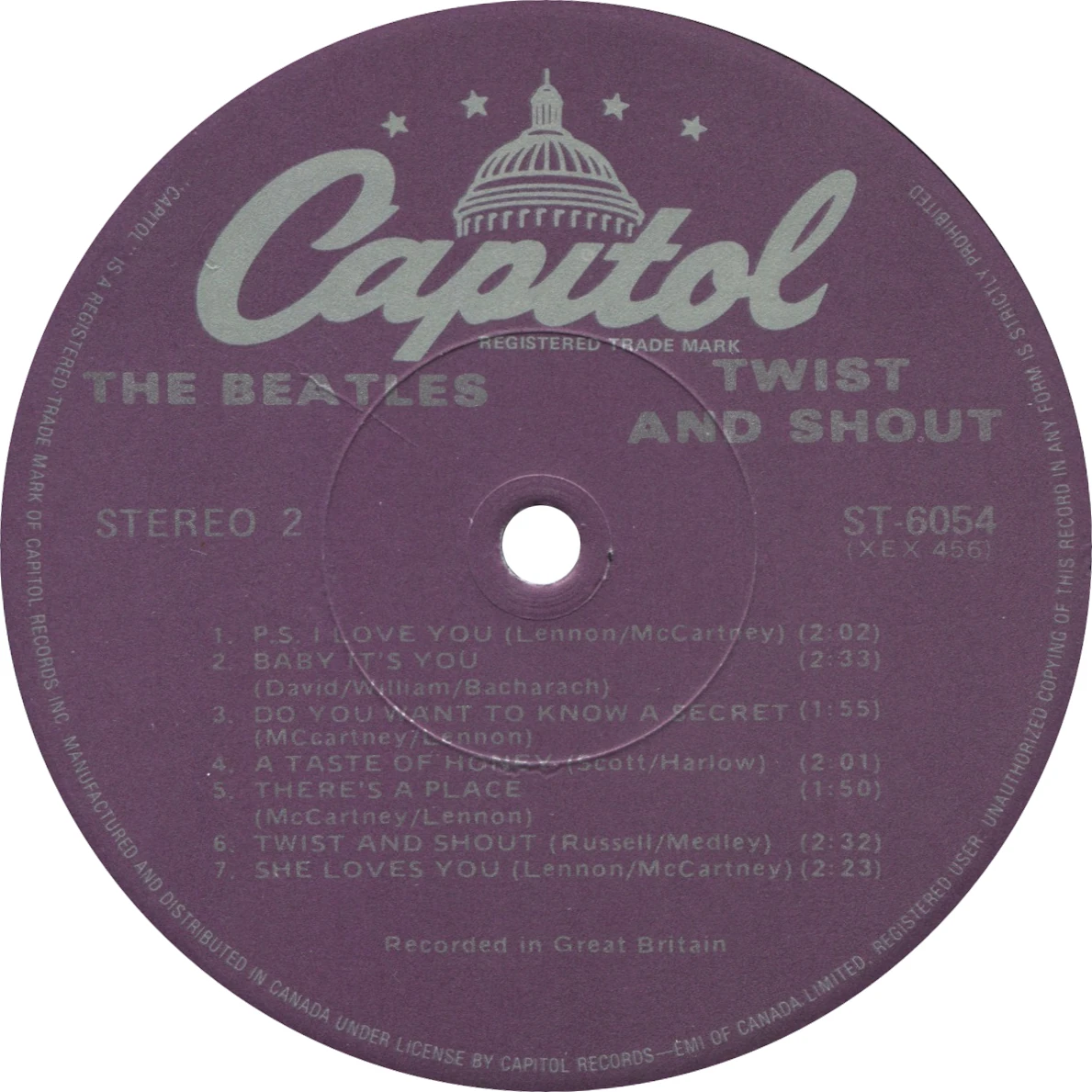 Twist And Shout, LP.6054.11.1