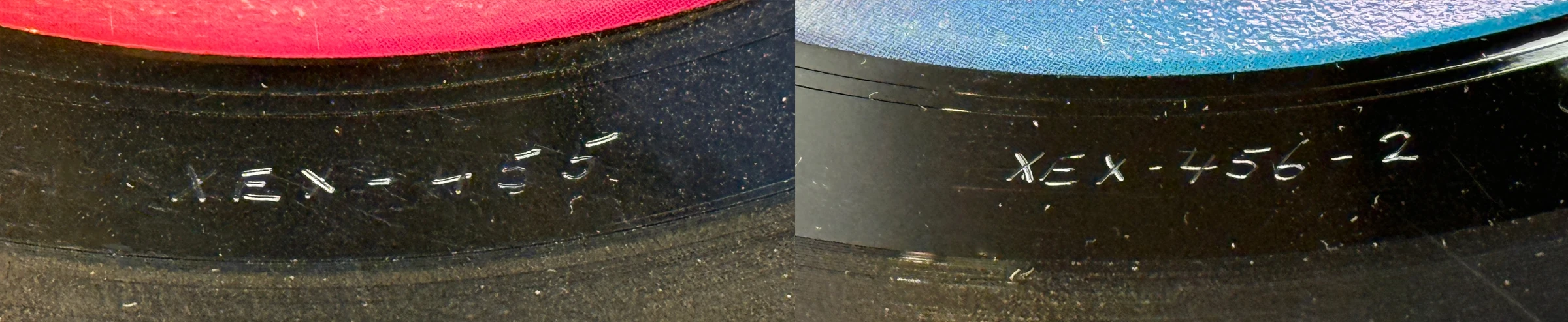 Twist And Shout, LP.6054.1.2, matrix stamp detail