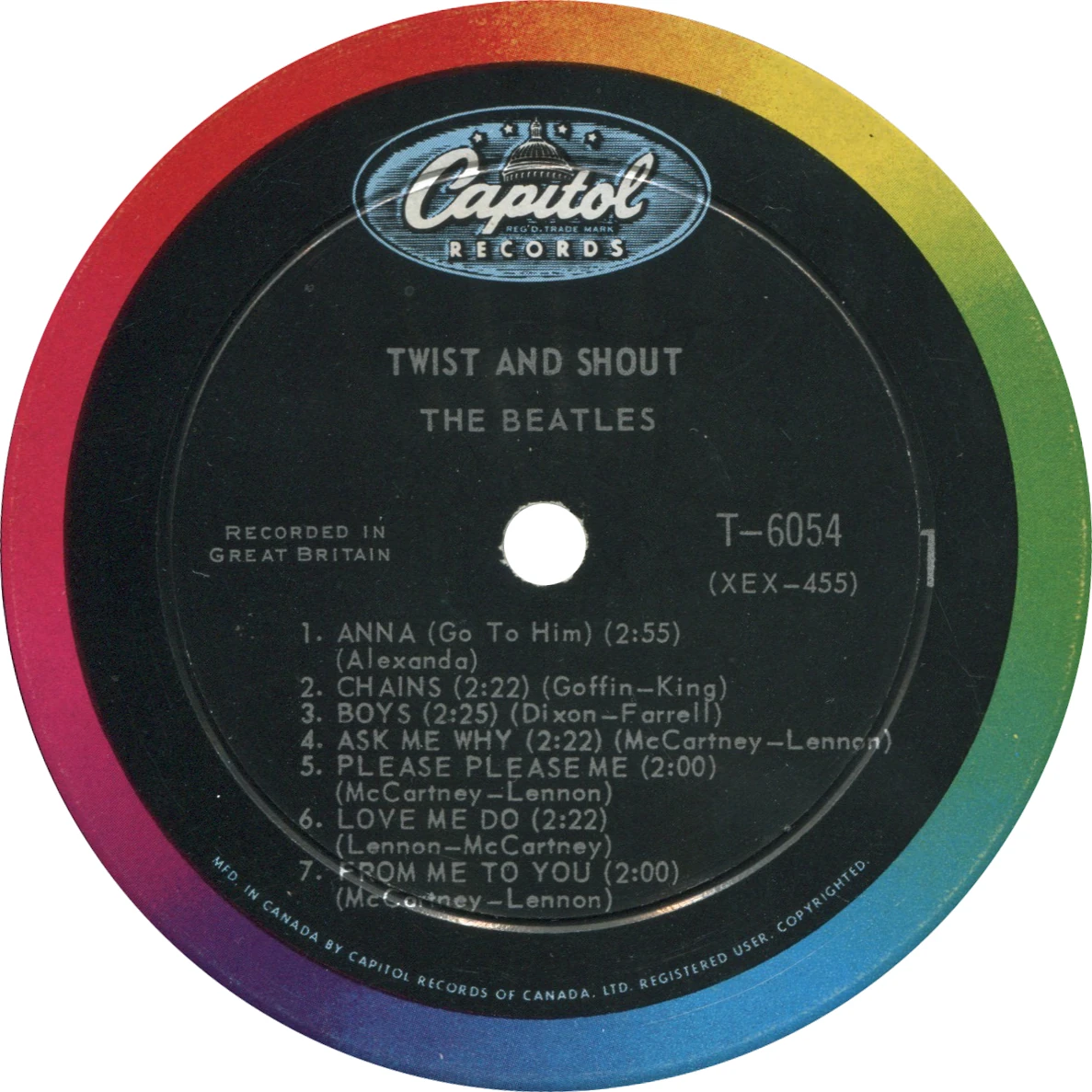 Twist And Shout, LP.6054.1.4