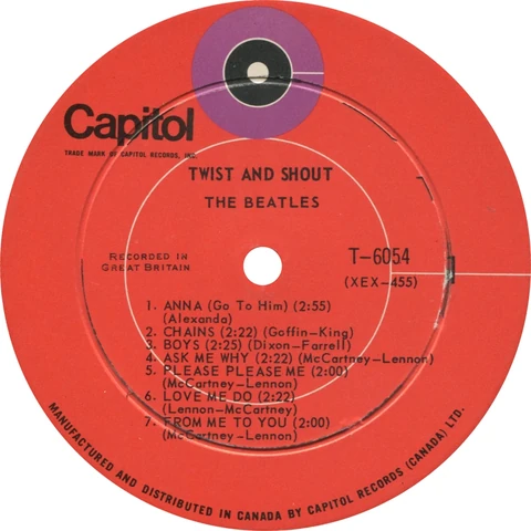LP.6054.5.1, Red Target (RCA)
