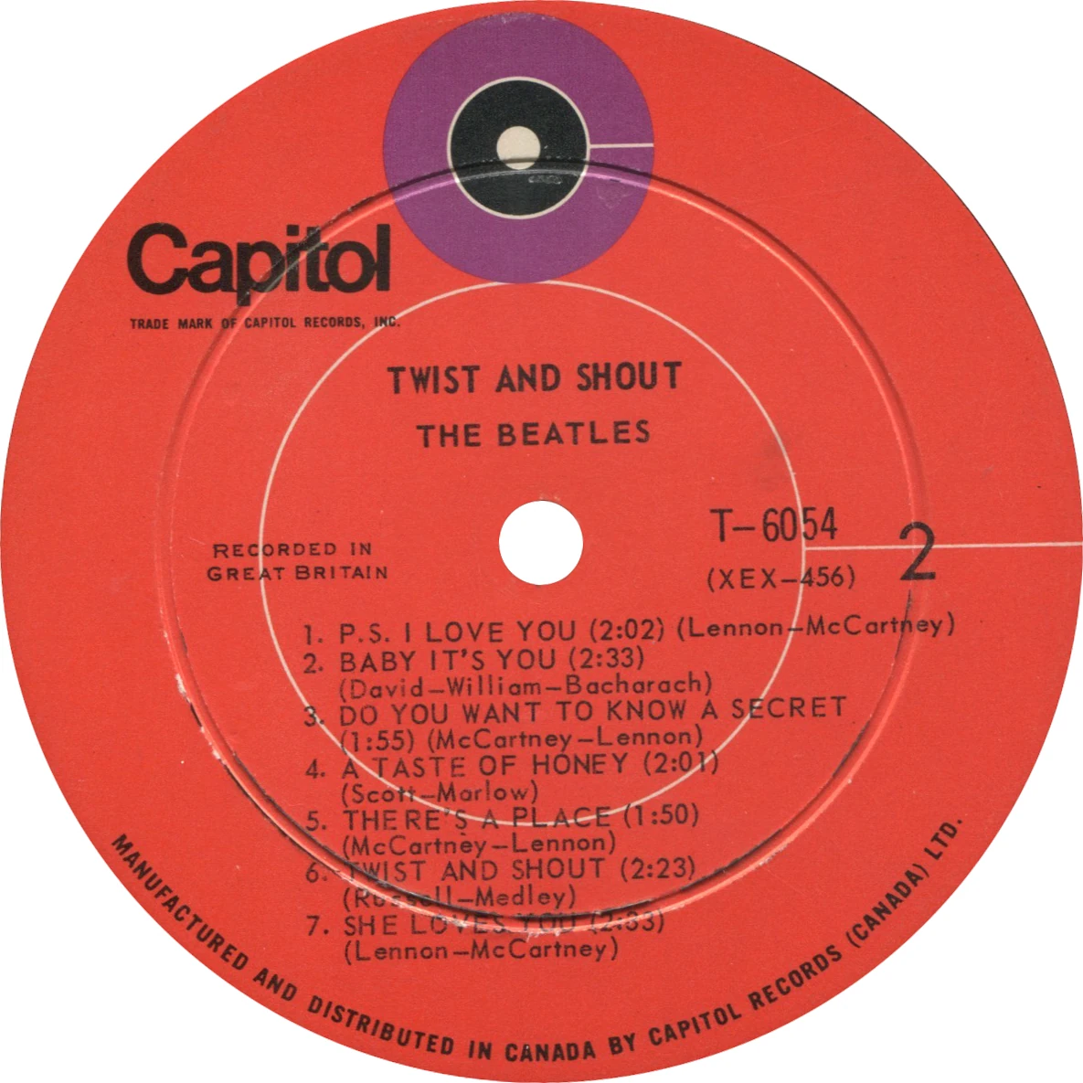 Twist And Shout, LP.6054.5.1