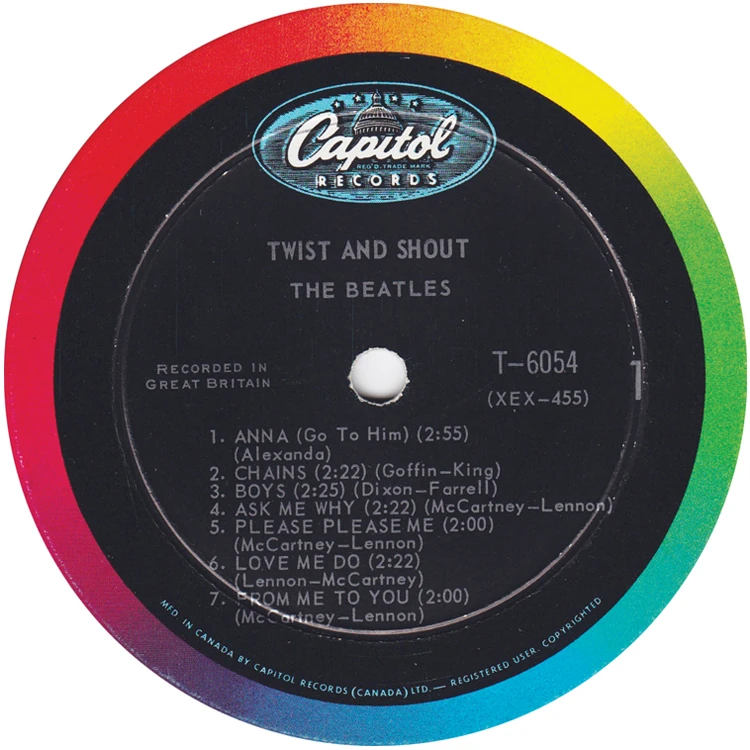 Twist And Shout, LP.6054.2.1