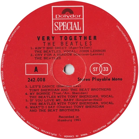 LP.242008.1.1, Single credits cover