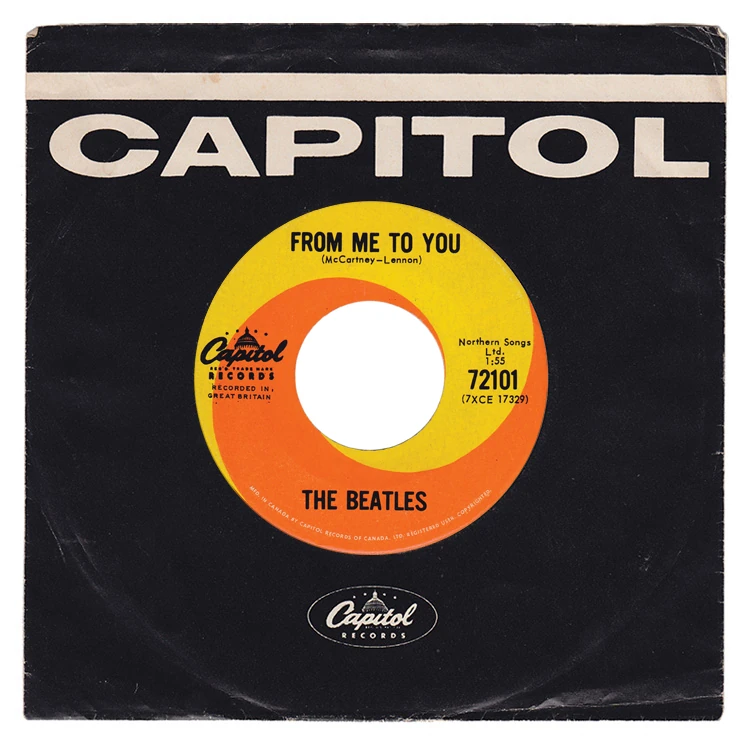 From Me To You / Thank You Girl, 45.72101.1.1, sleeve photo