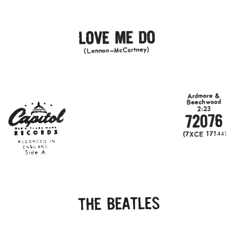 Love Me Do / P.S. I Love You, 45.72076.1.1