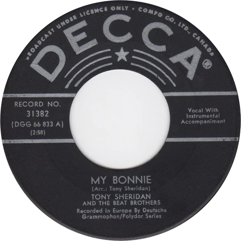 45.31382.DE.1, Premier disque canadien des Beatles