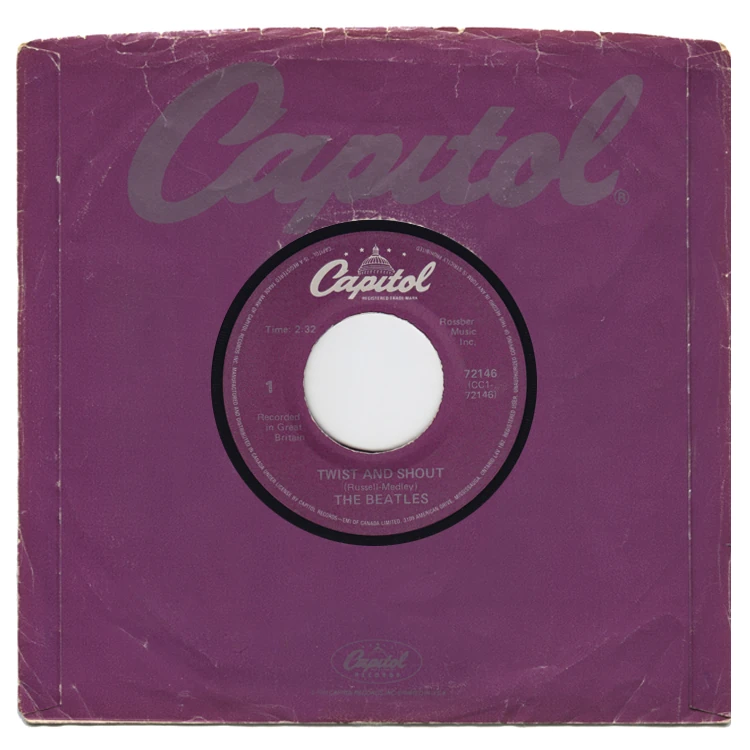 Twist And Shout / There's A Place, 45.72146.11.1