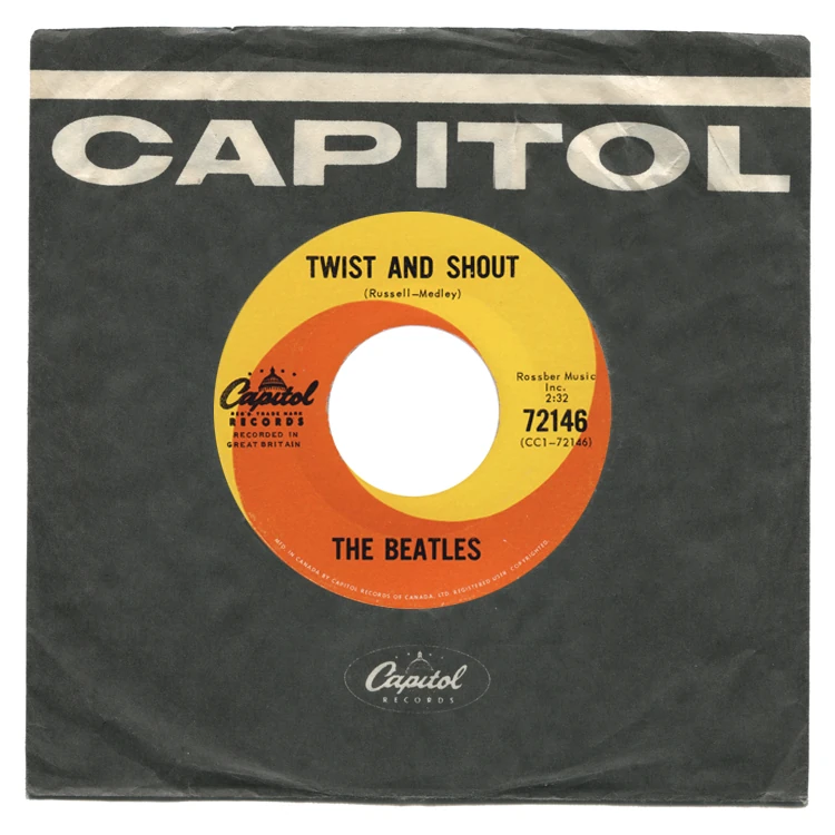 Twist And Shout / There's A Place, 45.72146.1.2